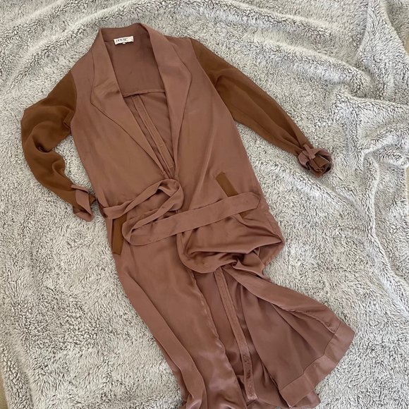 House of CB Tan Trench Coat - Picture 8 of 9